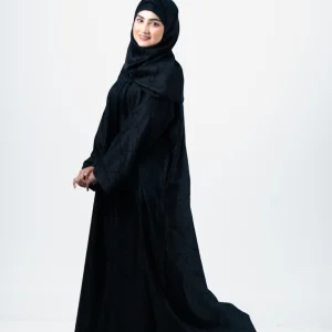 Luxurious Black Abaya