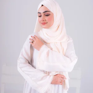 Noura Abaya – Elegant Cream Modest Wear for Women